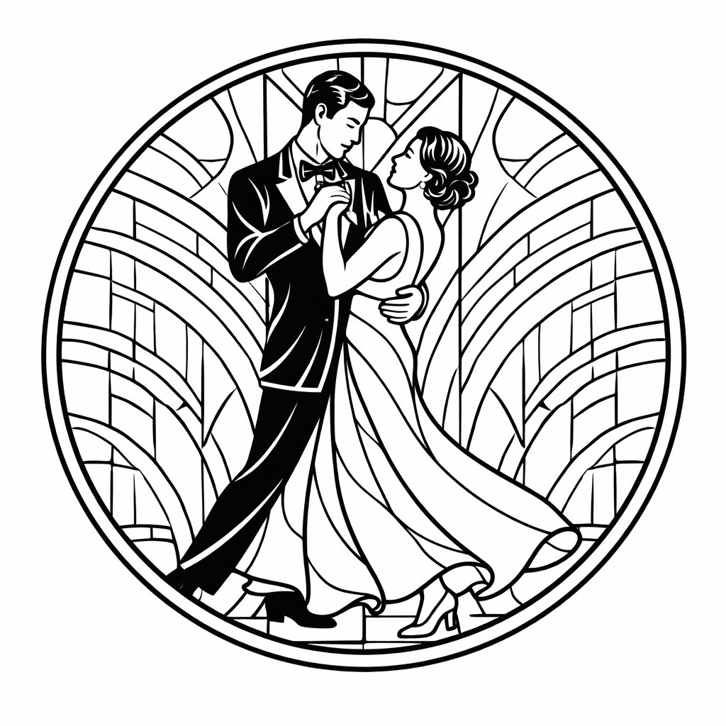 Art Deco Coloring Book