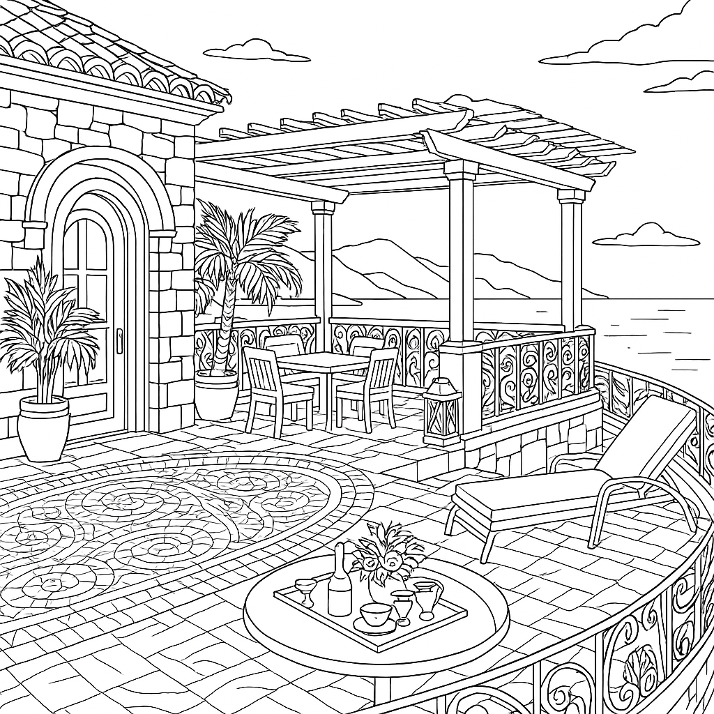 Luxury Travel A Coloring Experience of Luxury Global Escapes