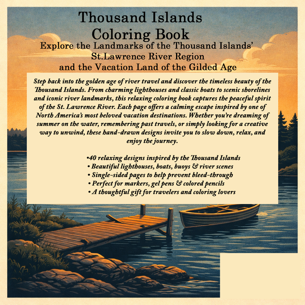 Thousand Islands Coloring Book