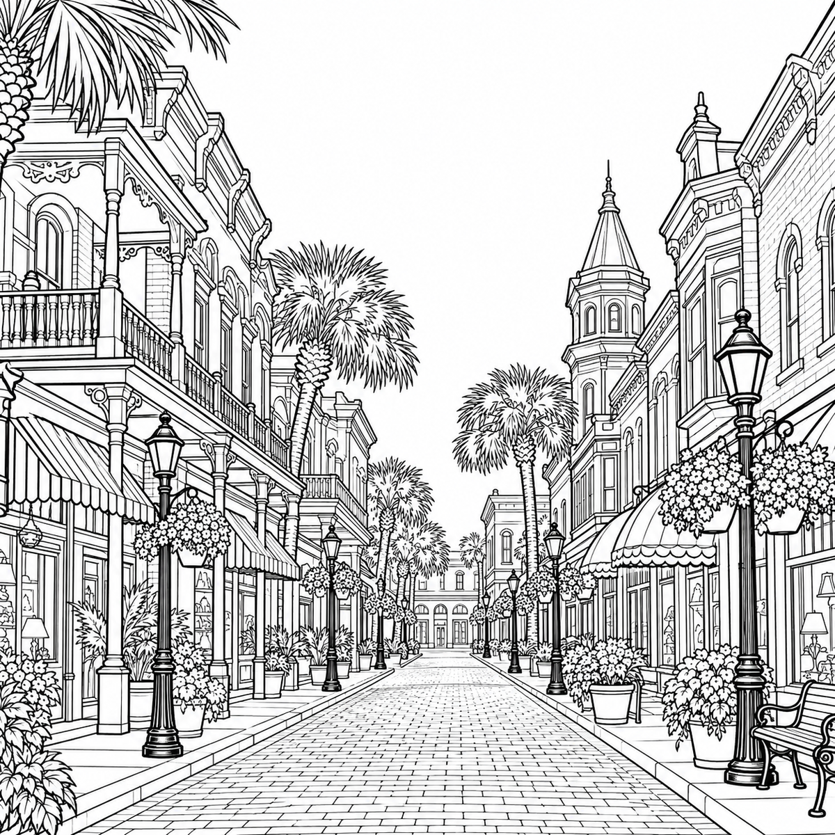 FERNANDINA BEACH FLORIDA COLORING BOOK