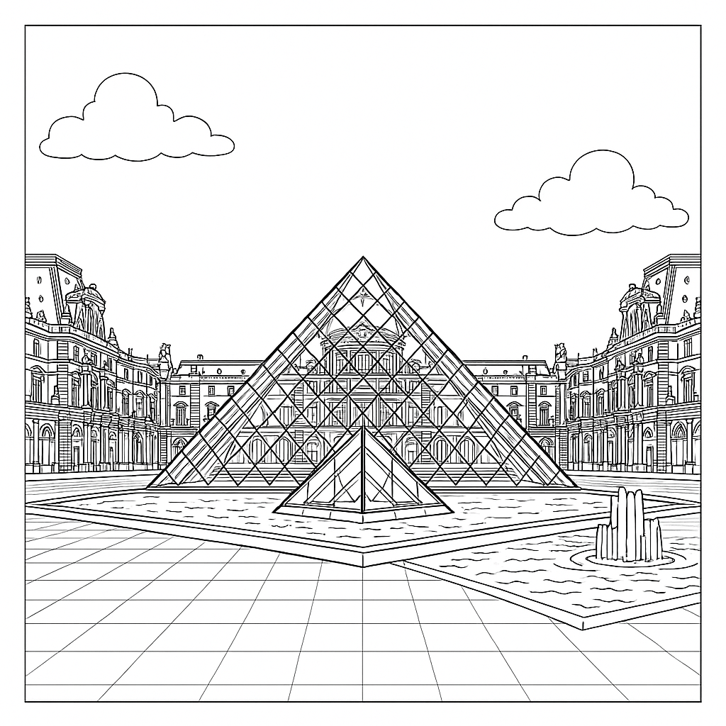The Colours of France Coloring Book