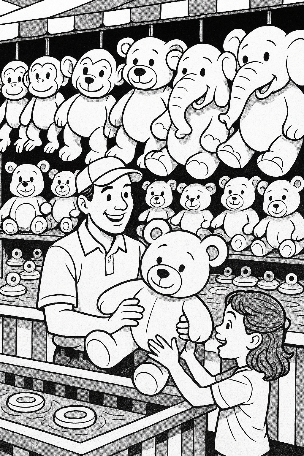COUNTY FAIR COLORING BOOK