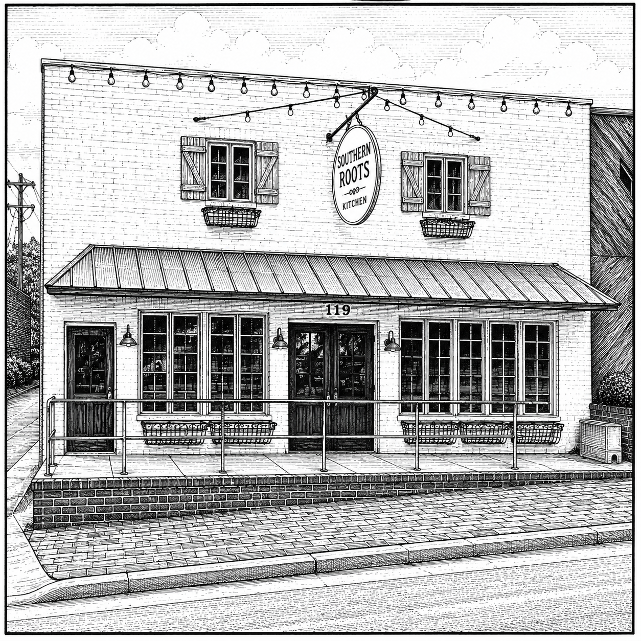 Jamestown: Small-Town Charm to Color - 12 copies