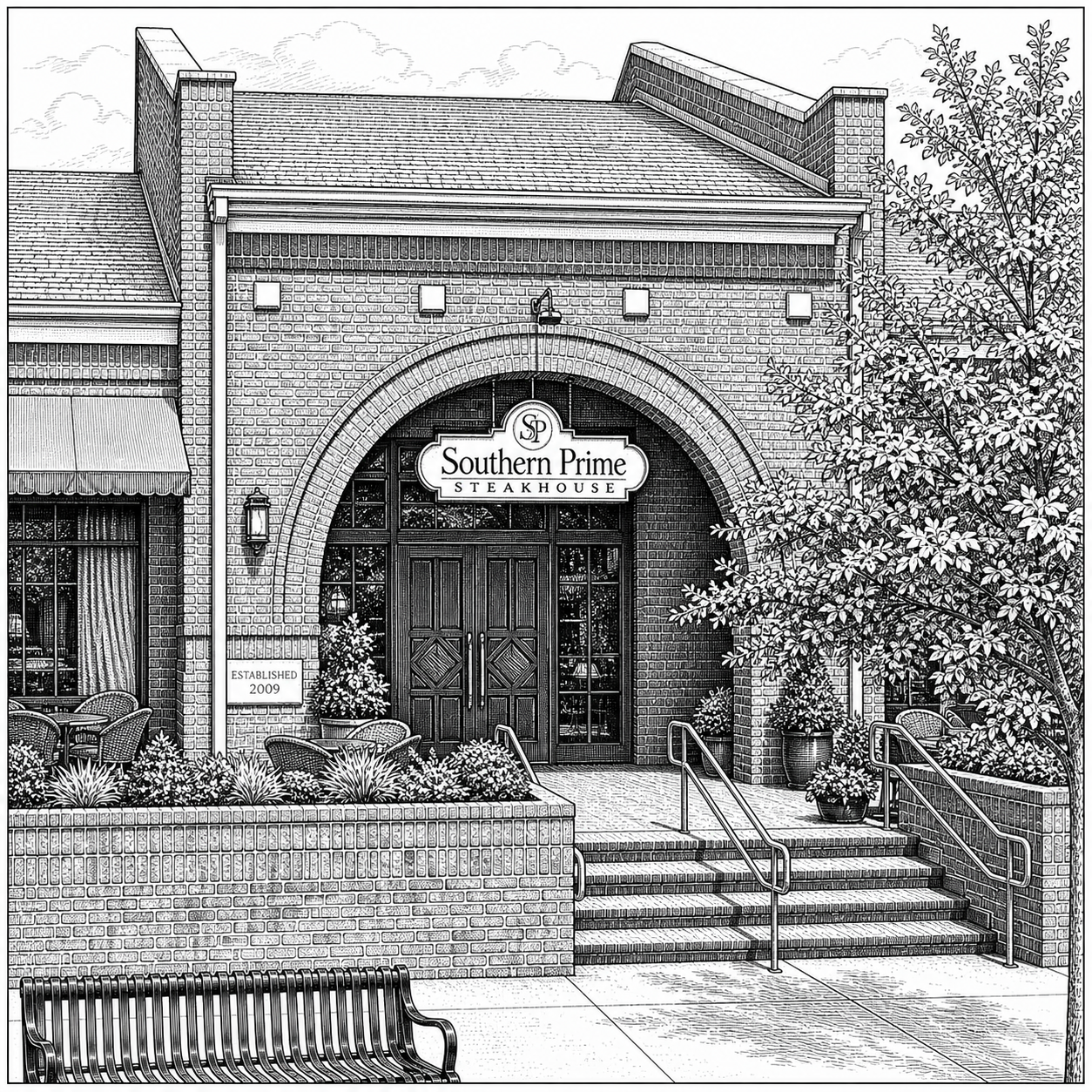 Southern Pines Coloring Book (6 Wholesale Copies)