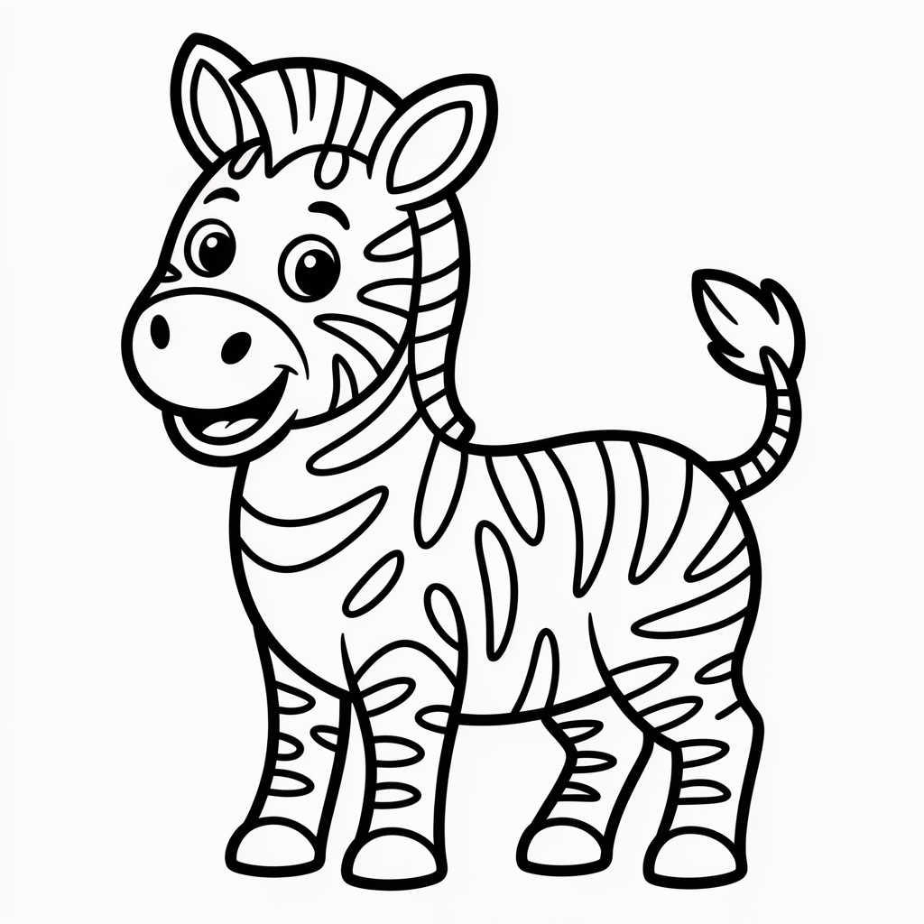 Baby Animals to Color: A Fun First Book for Young Artists to Color