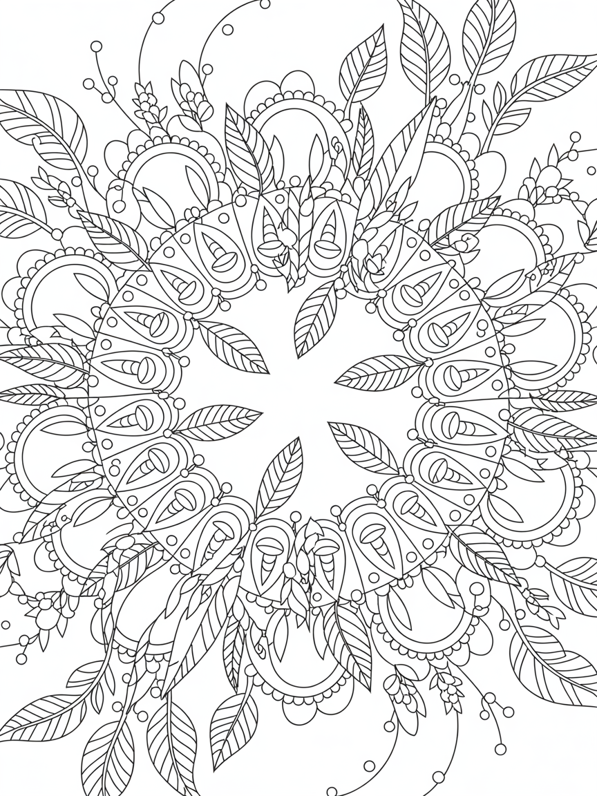 CREATIVE CALM COLORING BOOK