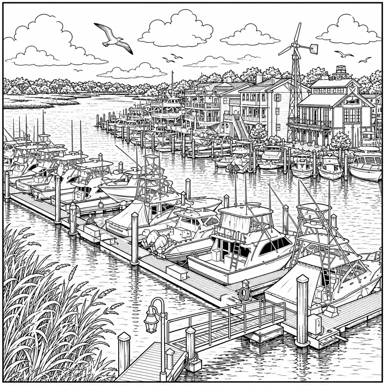 CAPE MAY NEW JERSEY COLORING BOOK