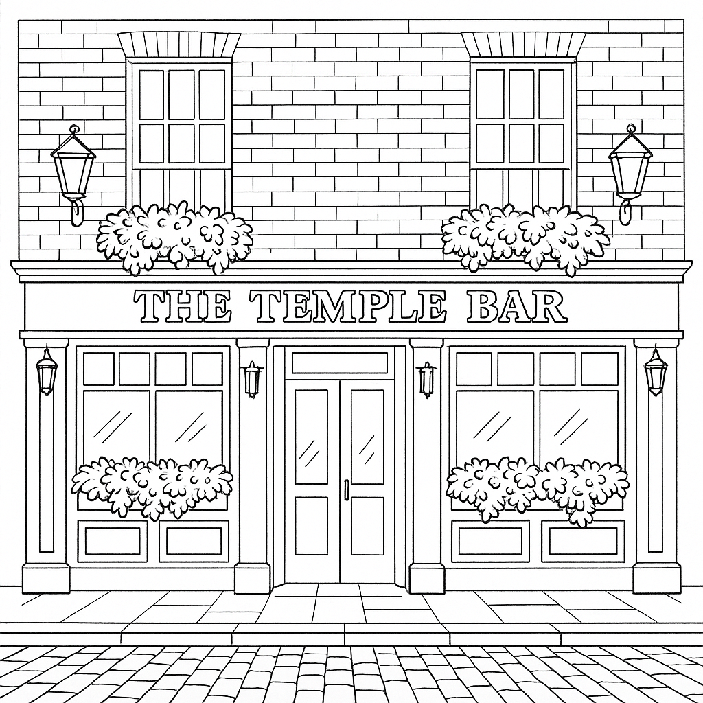 Ireland Where the Green Meets the Sea Coloring Book