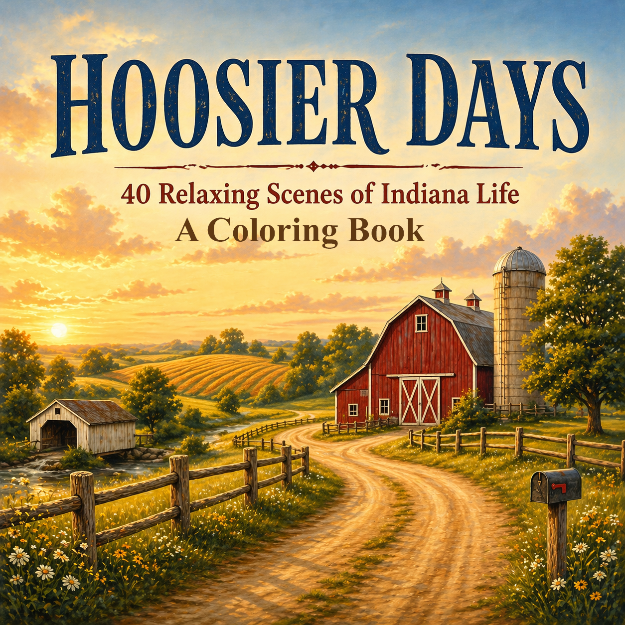 USA STATES COLORING BOOKS