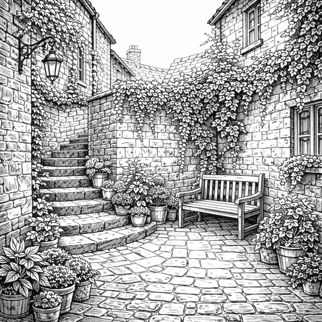 Train Travel Coloring Book