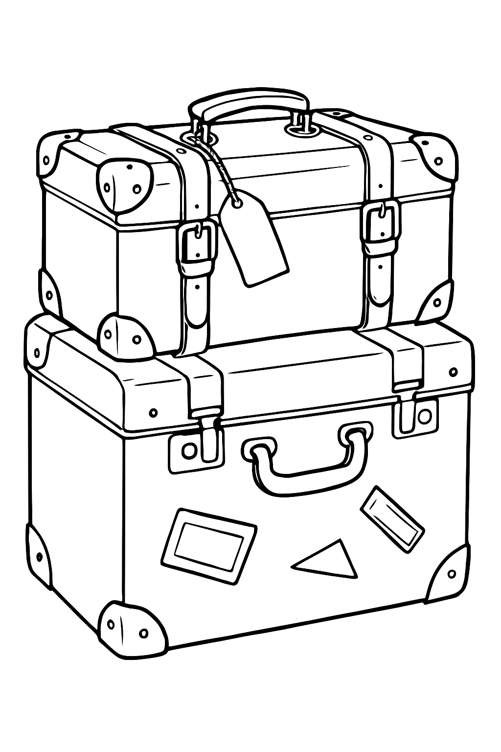 ATTIC TREASURES COLORING BOOK