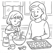 Little Linda: A Story to Read and Color