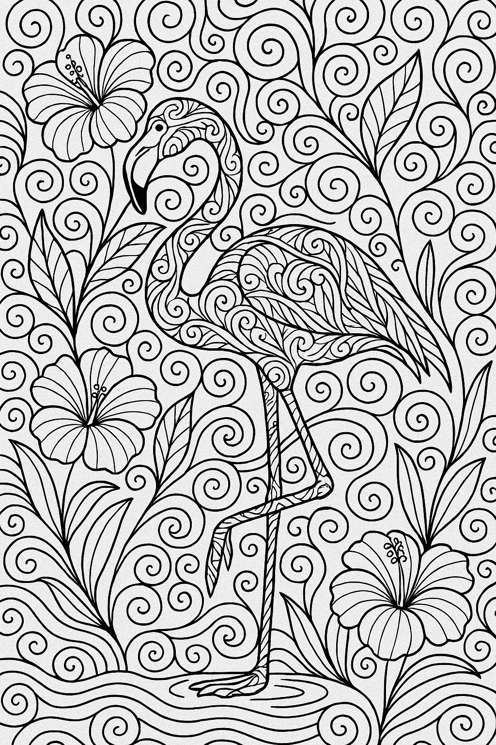 Doodle Palooza: An Animal-Themed Coloring Adventure of Whimsical Doodle Patterns (Copy)