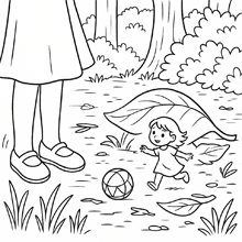 Little Linda: A Story to Read and Color