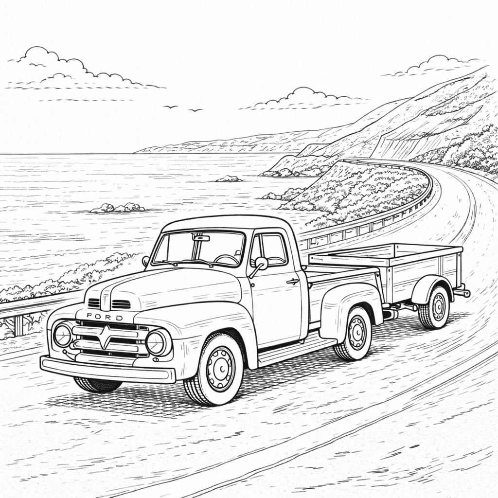 Vintage Farm & Work Pickup Trucks