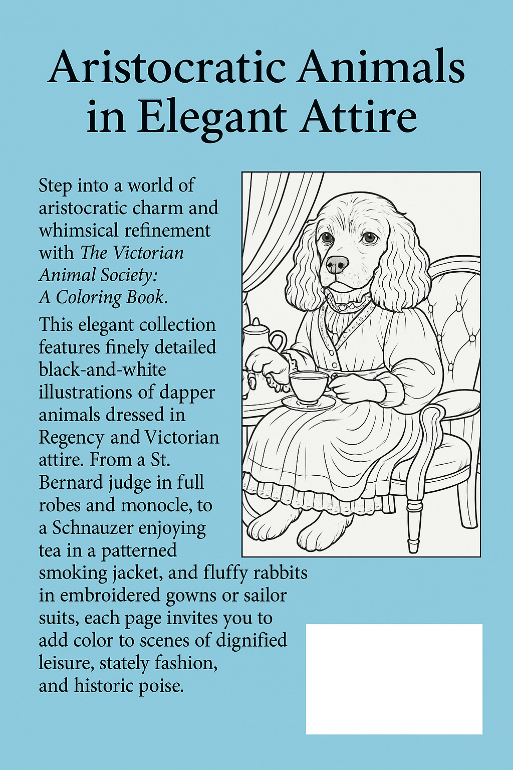 The Victorian Animal Society Coloring Book