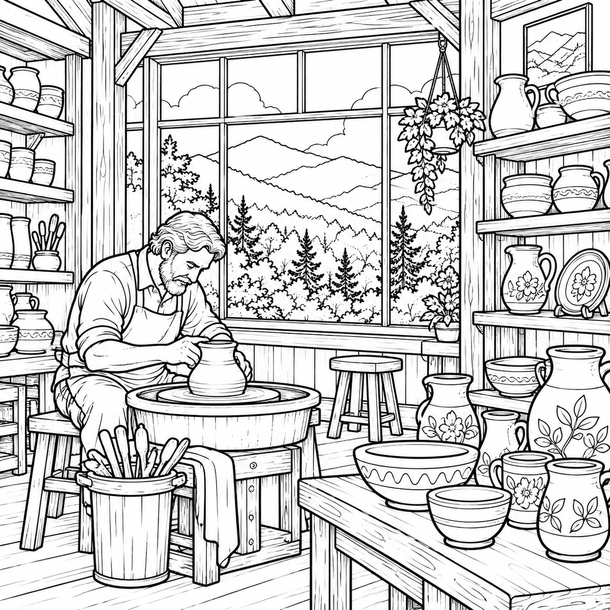 GATLINBURG TENNESSEE COLORING BOOK