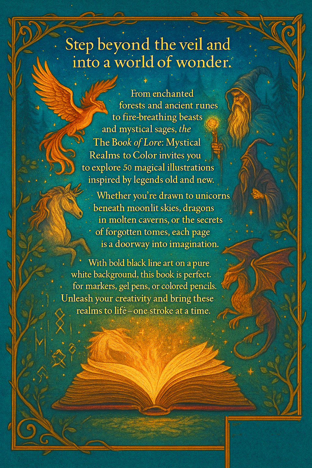 The Book of Lore Coloring Book