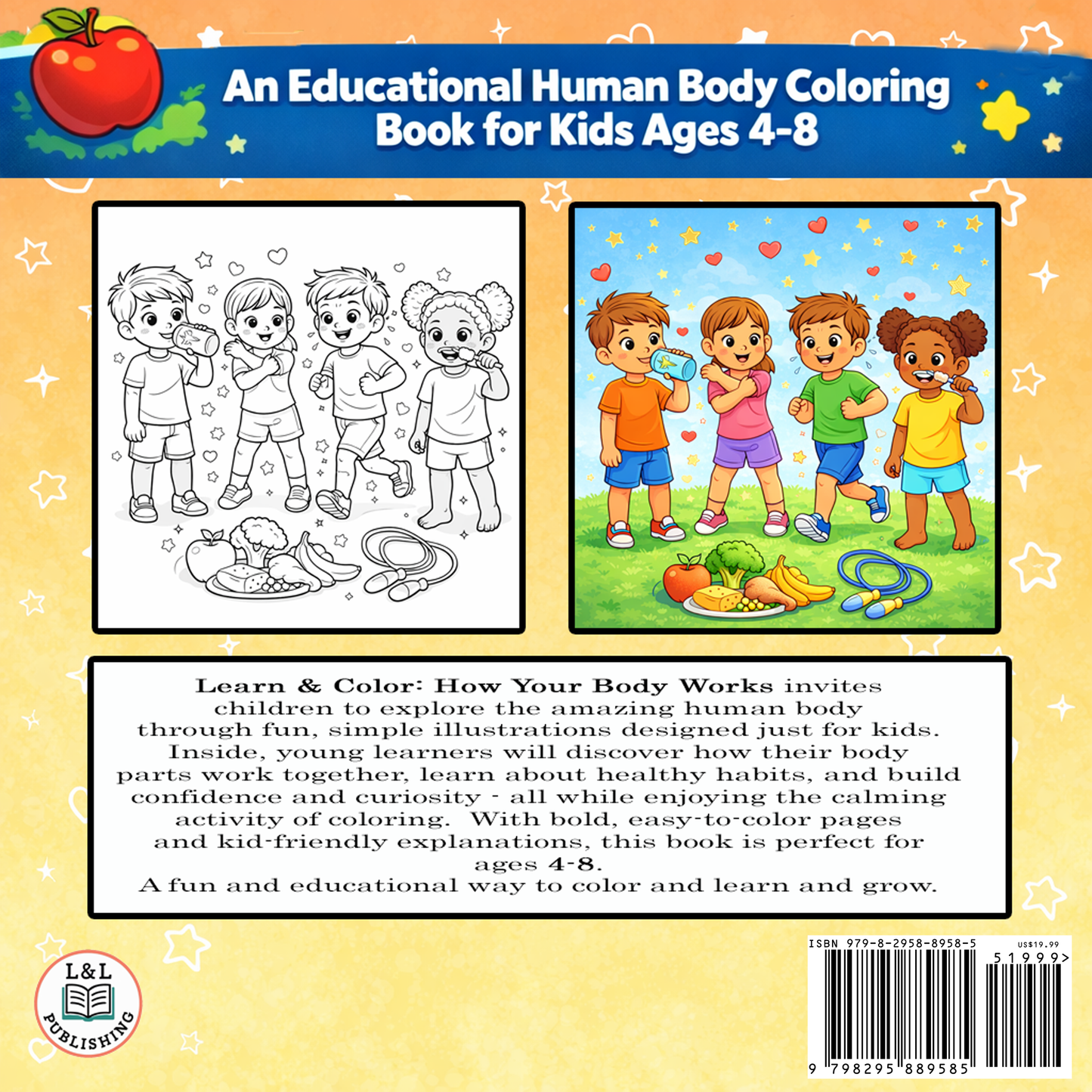 Learn & Color How Your Body Works