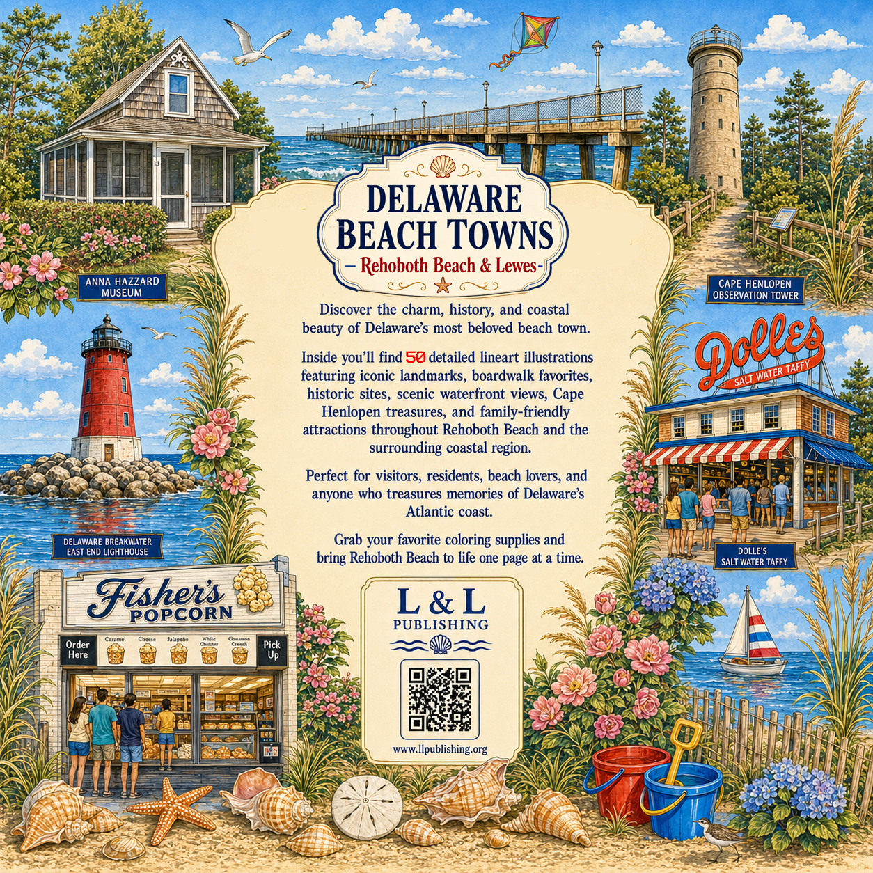 Delaware Beach Towns, Rehoboth Beach & Lewes