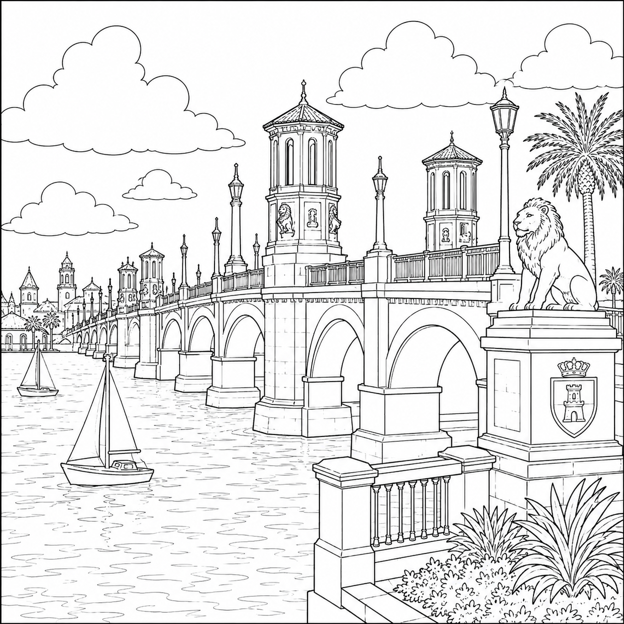 St. Augustine Florida Coloring Book