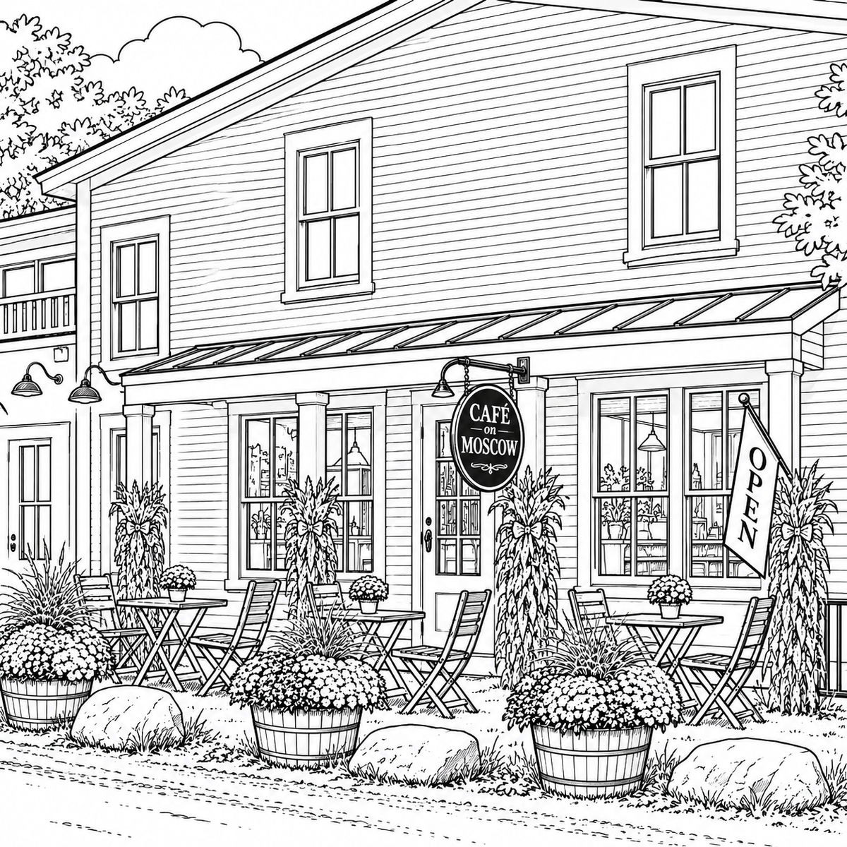 Stowe Vermont Coloring Book