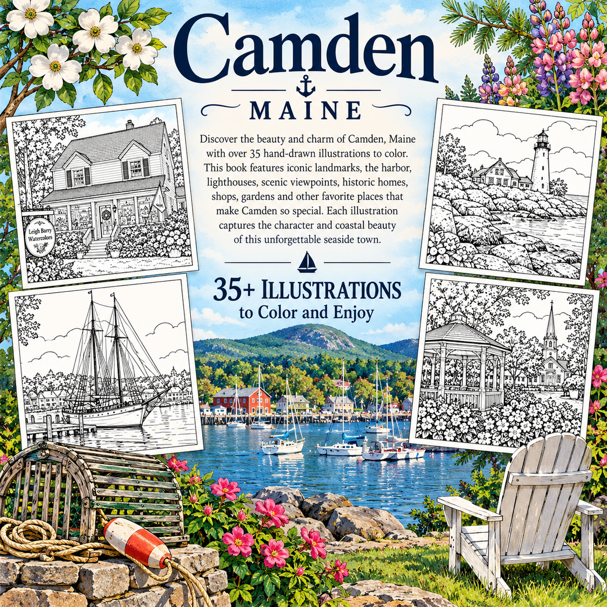 Camden, Maine — Schooners, Harbors &amp; Coastal Charm