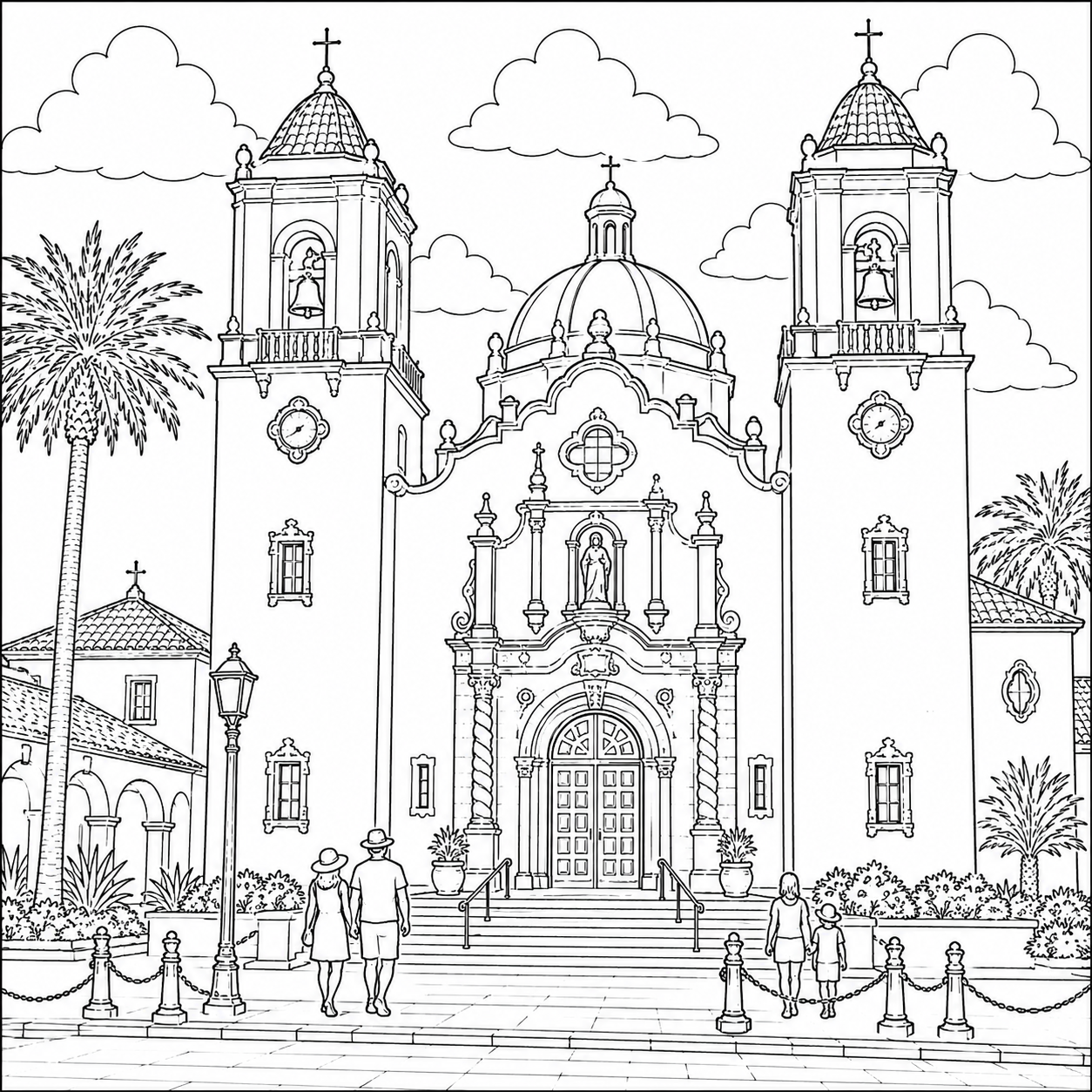 St. Augustine Florida Coloring Book