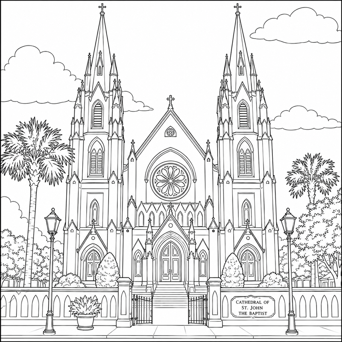 Charleston South Carolina Coloring Book