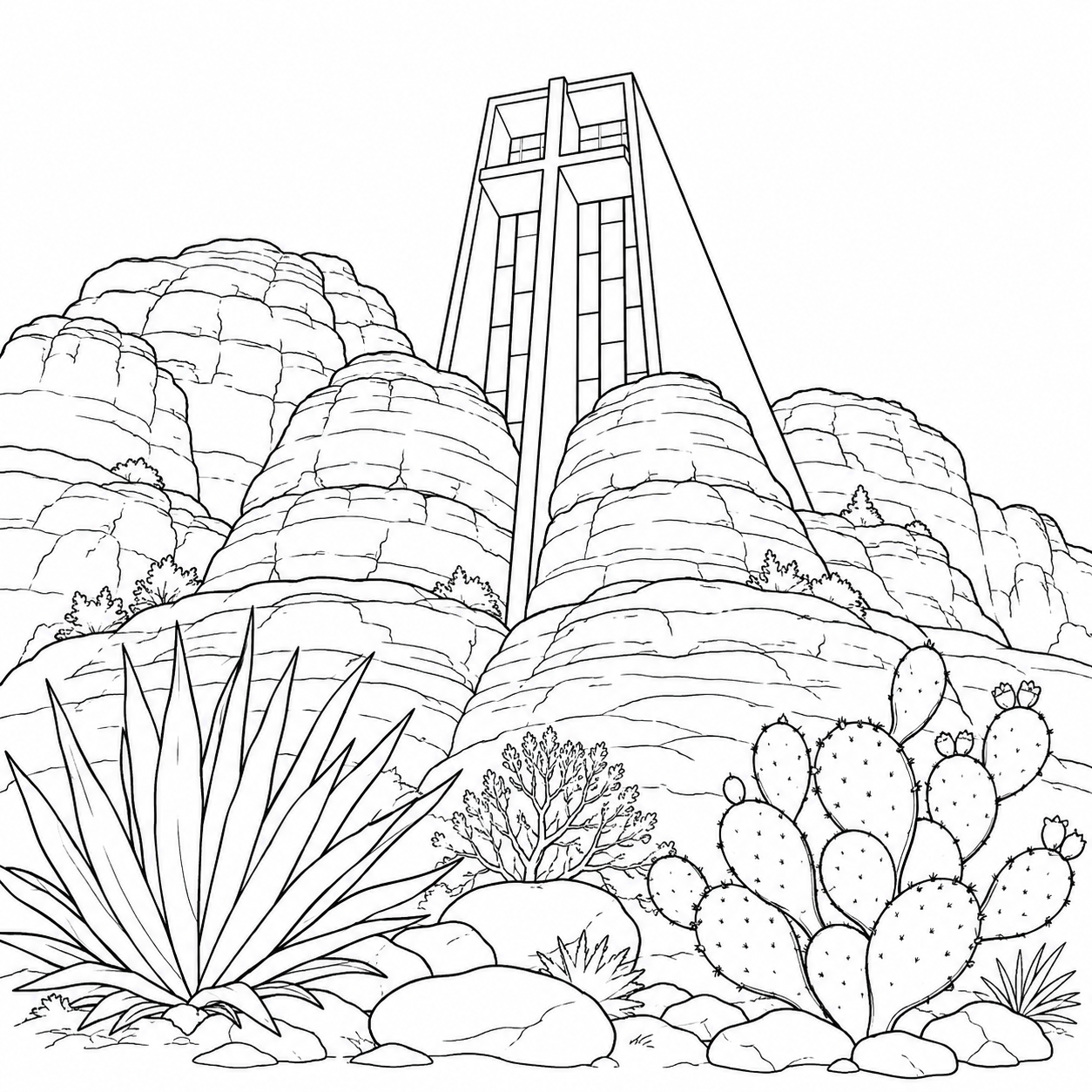 SEDONA AZ COLORING BOOK