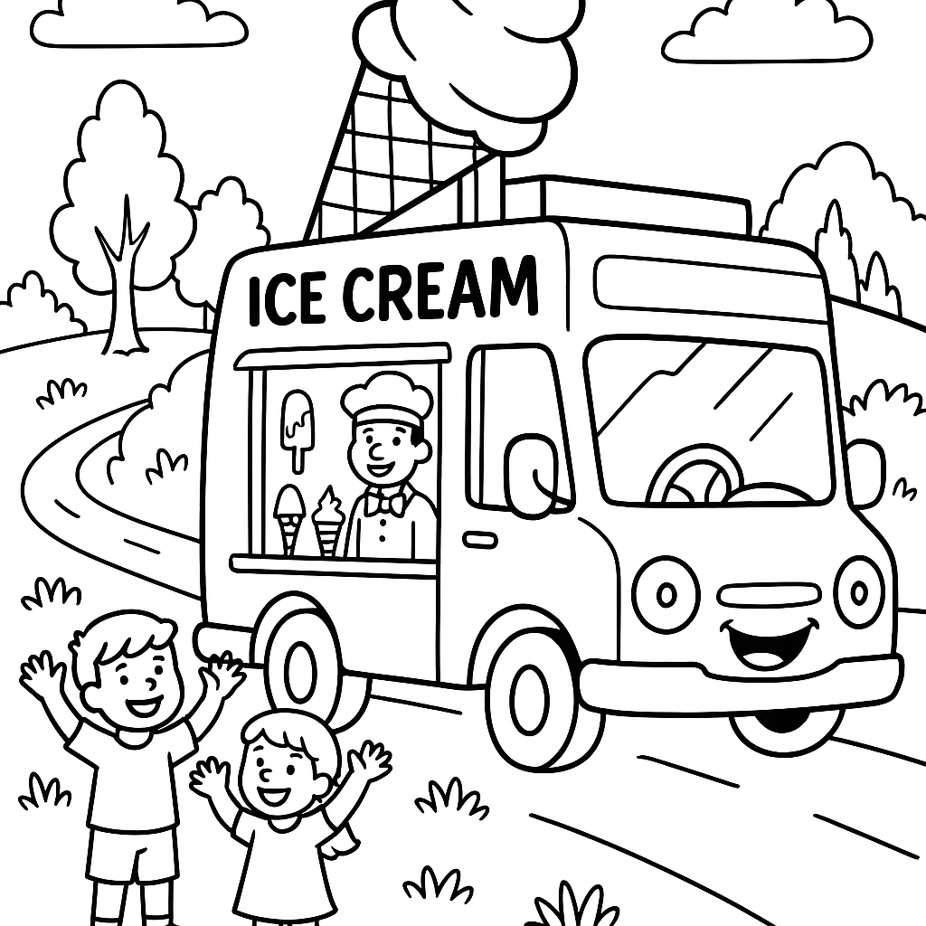 ARE WE THERE YET? A Road Trip Coloring Book for Kids Ages 6–8 (Copy)