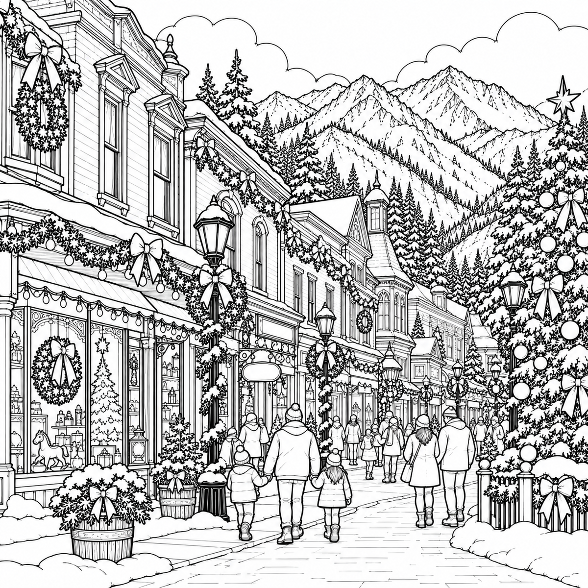 GEORGETOWN, COLORADO COLORING BOOK