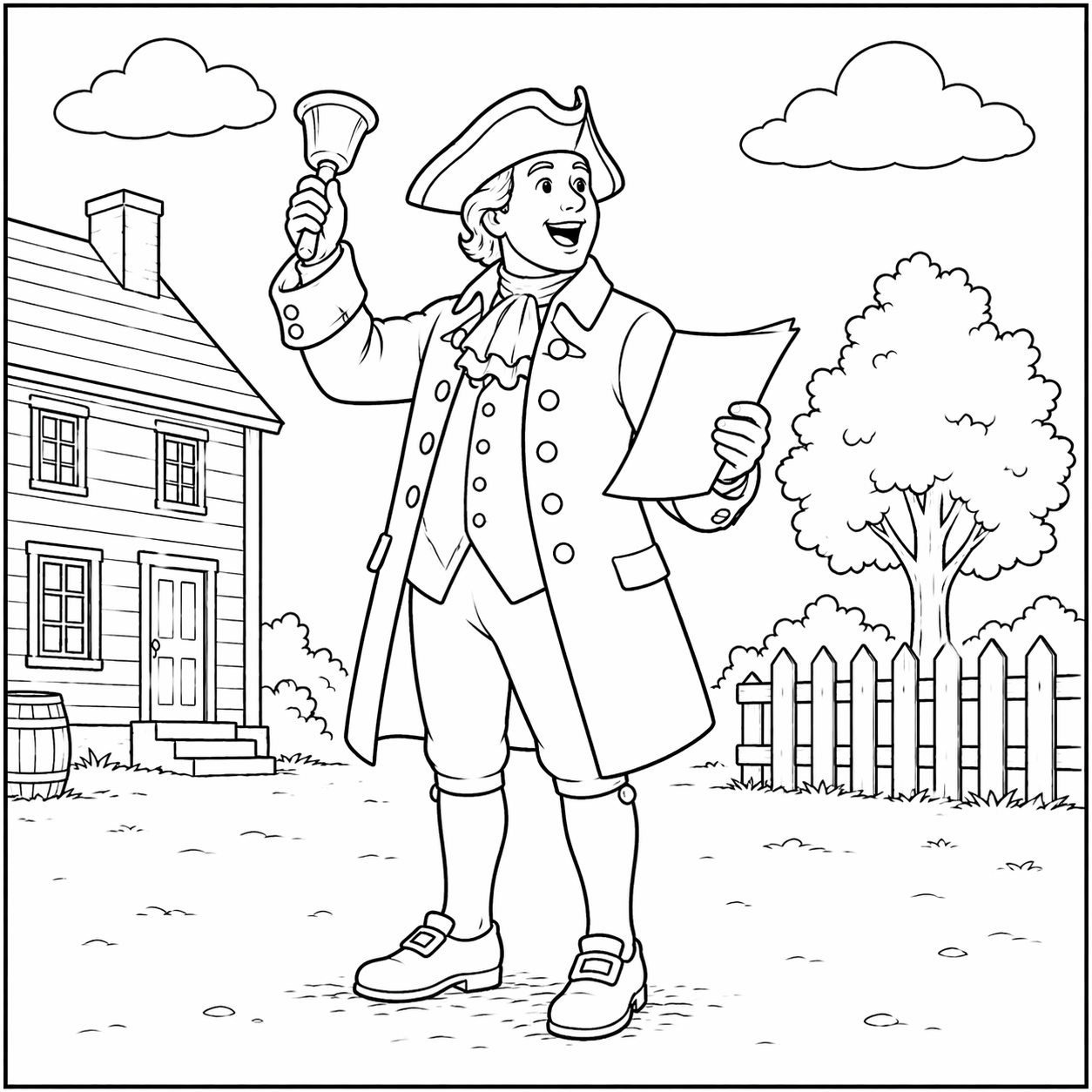 Colonial Williamsburg Coloring Book