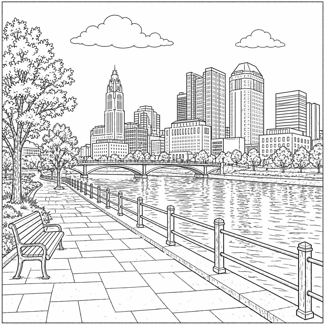 Ohio Coloring Book