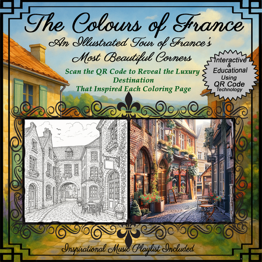 The Colours of France: An Illustrated Tour of France’s Most Beautiful Corners