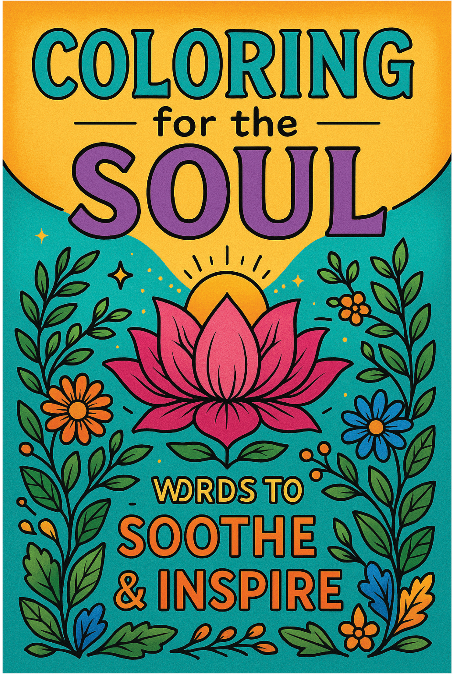 COLORING FOR THE SOUL: Words to Soothe and Inspire
