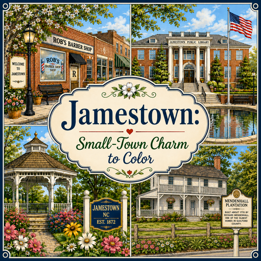 Jamestown: Small-Town Charm to Color - 12 copies
