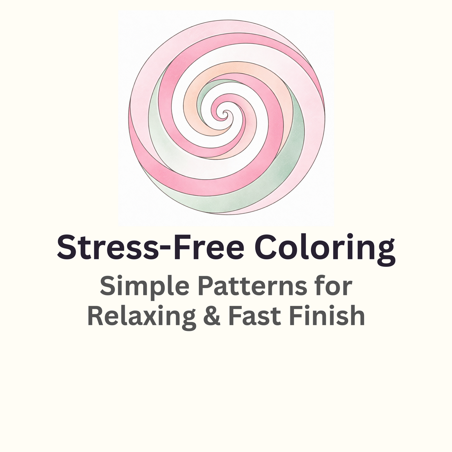 Stress-Free Coloring Book