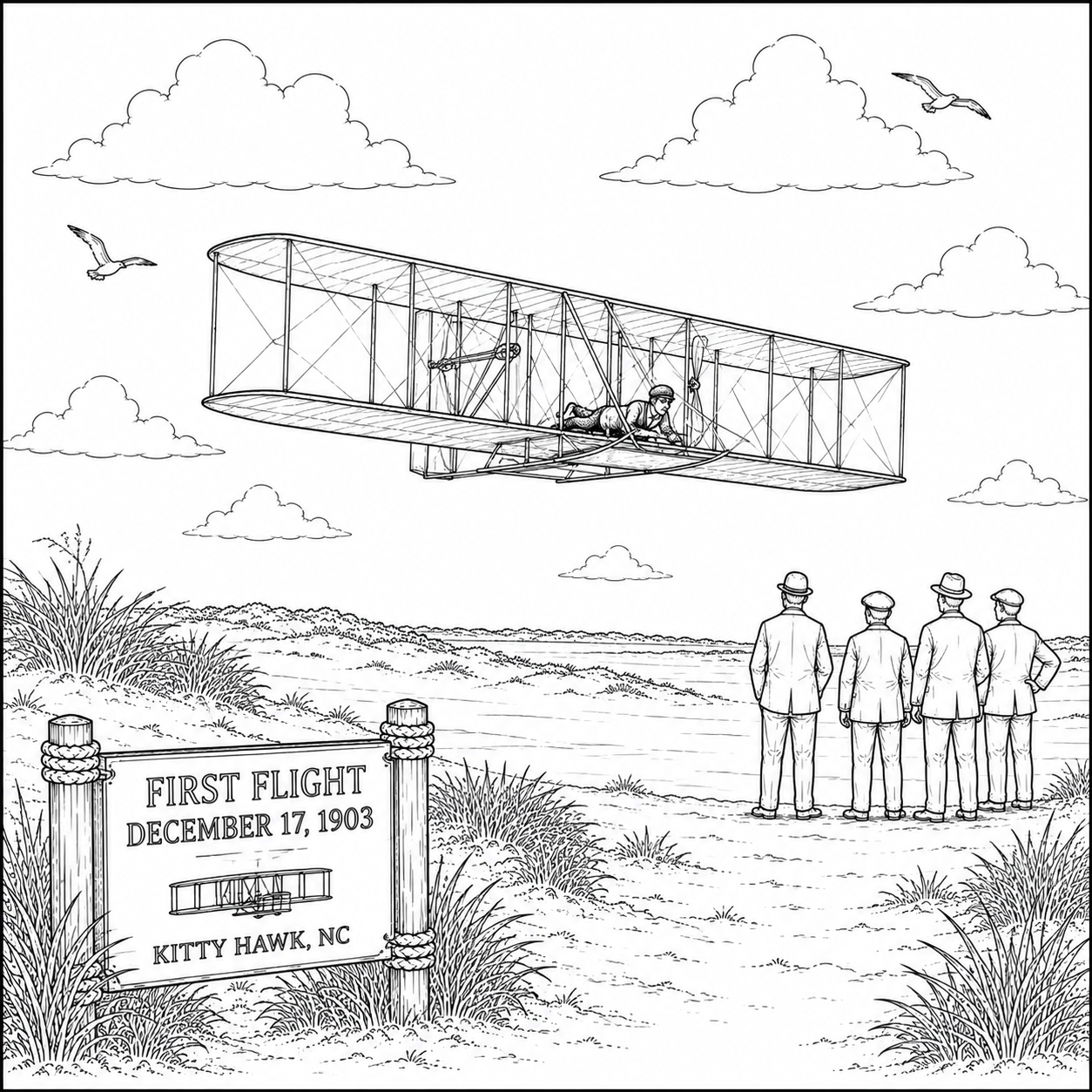 Outer Banks Coloring Book