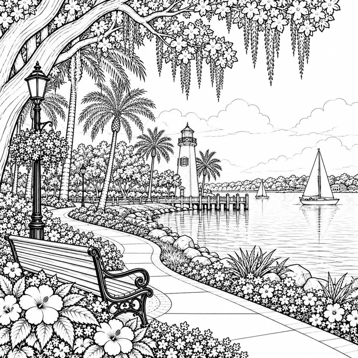 MOUNT DORA FLORIDA COLORING BOOK 3 WHOLESALE COPIES