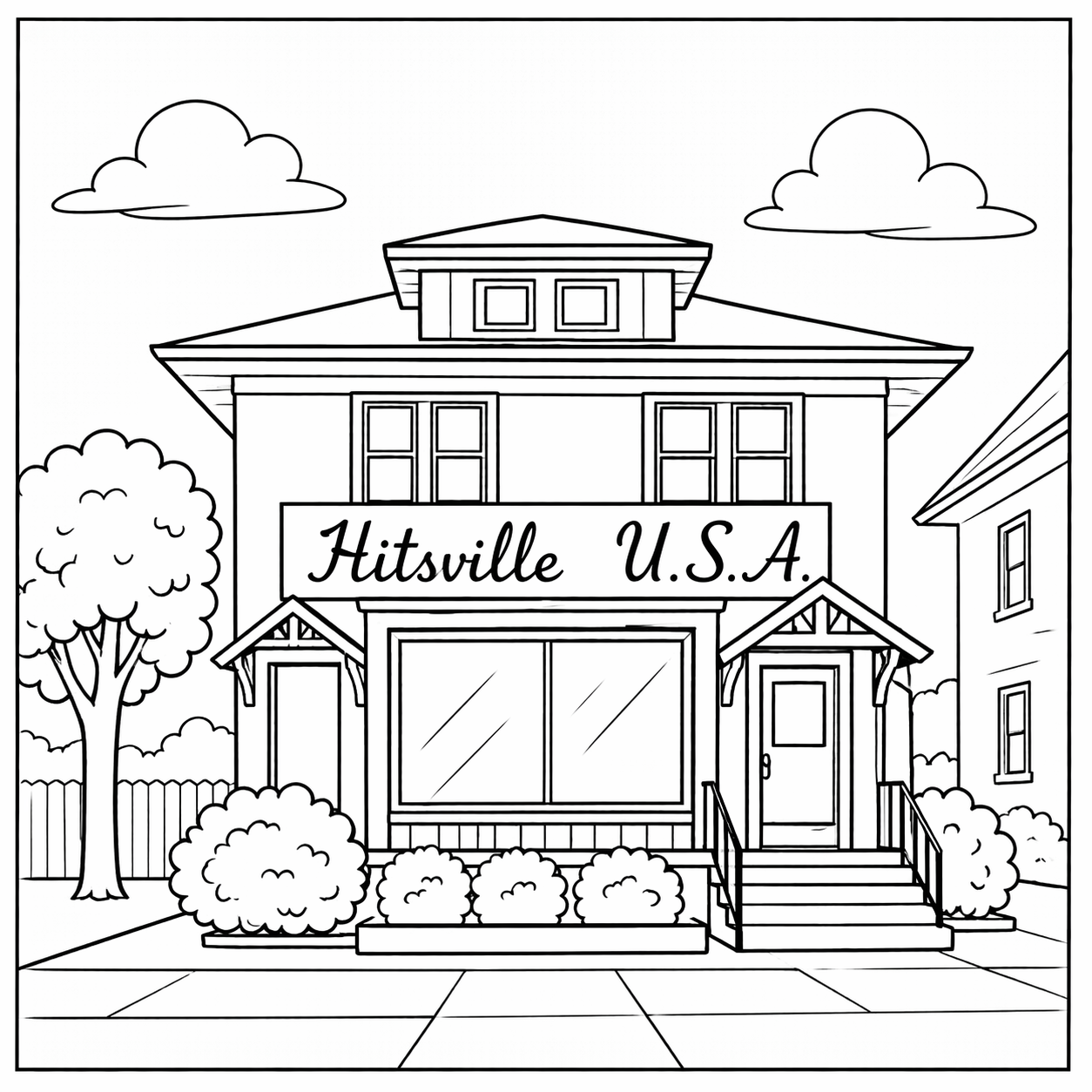 The Heart of Michigan, A Coloring Book