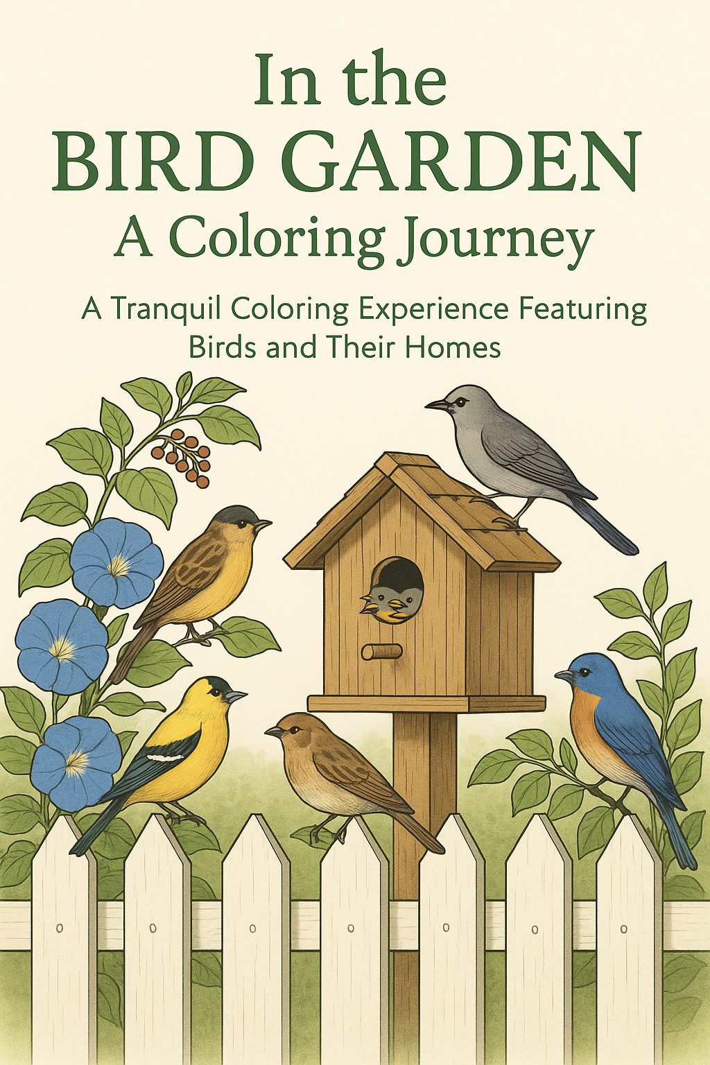 IN THE BIRD GARDEN: Whimsical Feeders, Feathered Friends & Backyard Delights