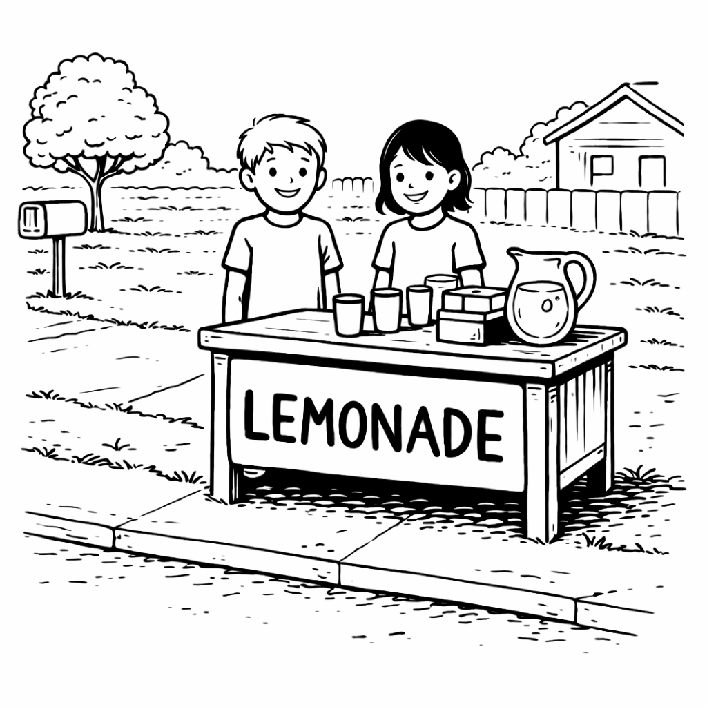 Simpler Times Coloring Book