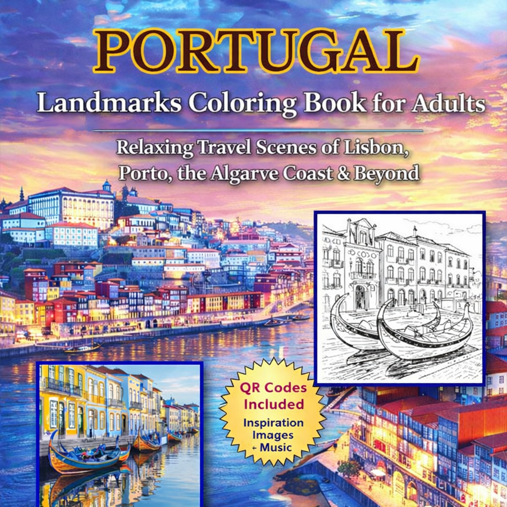 Portugal Relaxing Coloring Pages