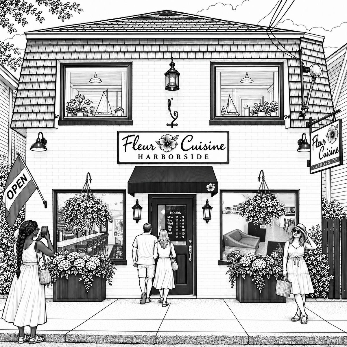Rockport Massachusetts Coloring Book 6 Wholesale Books