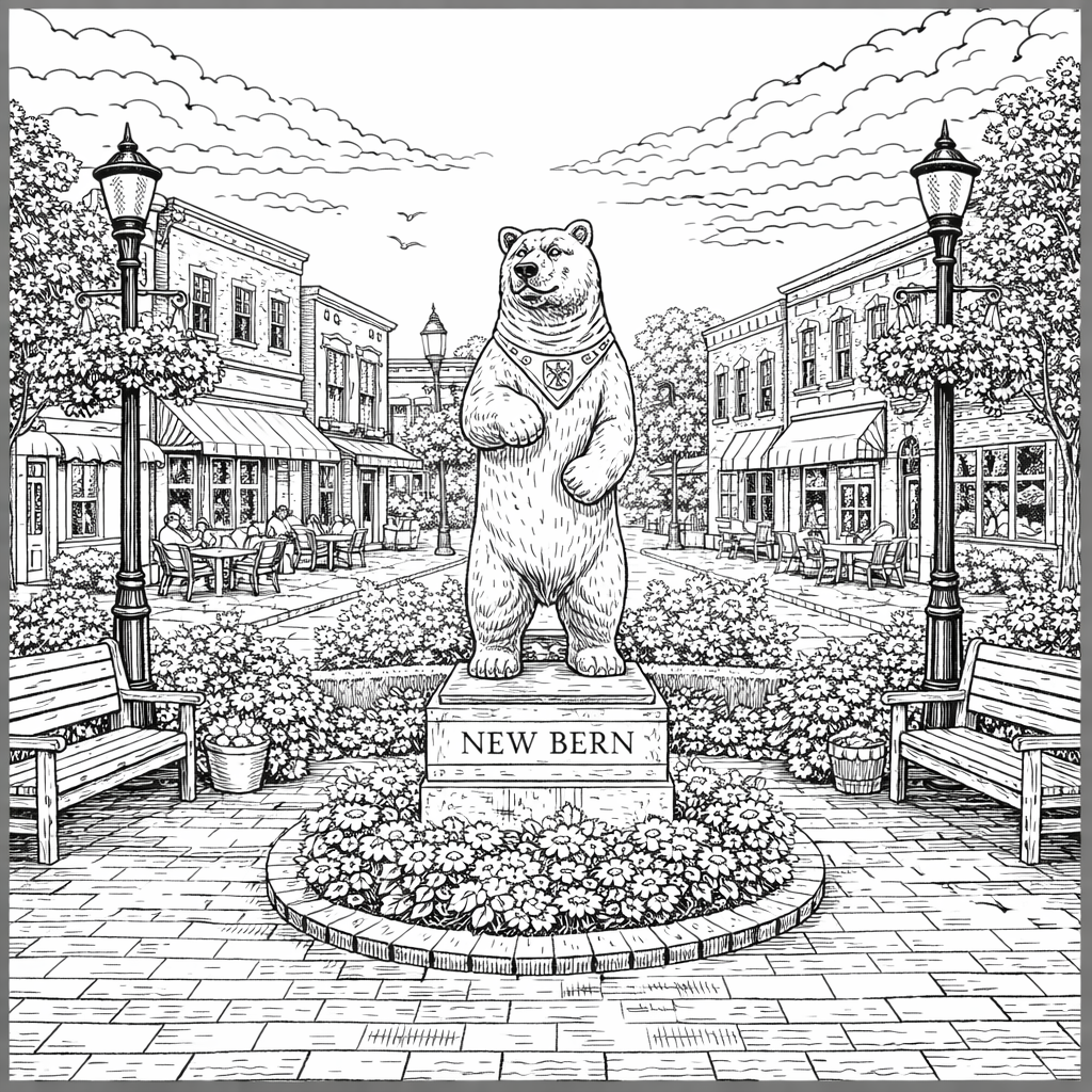 NC Coastal Coloring Book – Wholesale 6 Pack No NC Sales Tax