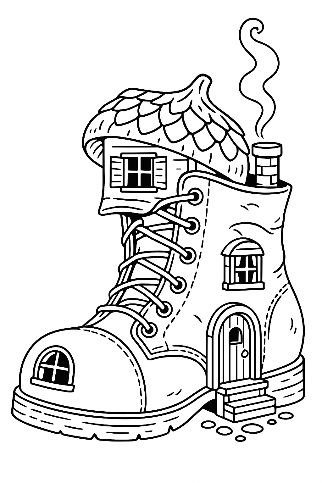 Truly Tiny Houses: A Magical Coloring Book of the Smallest Homes You’ve Ever Seen