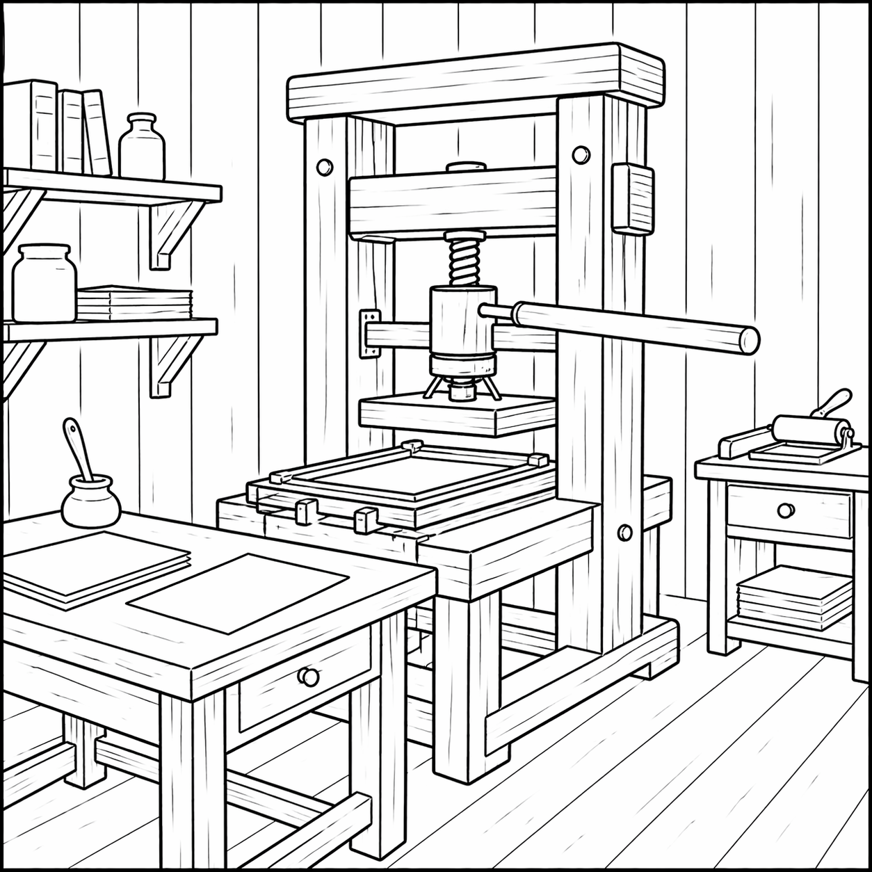Colonial Williamsburg Coloring Book
