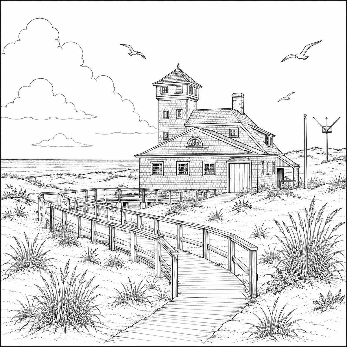 Provincetown Coloring Book