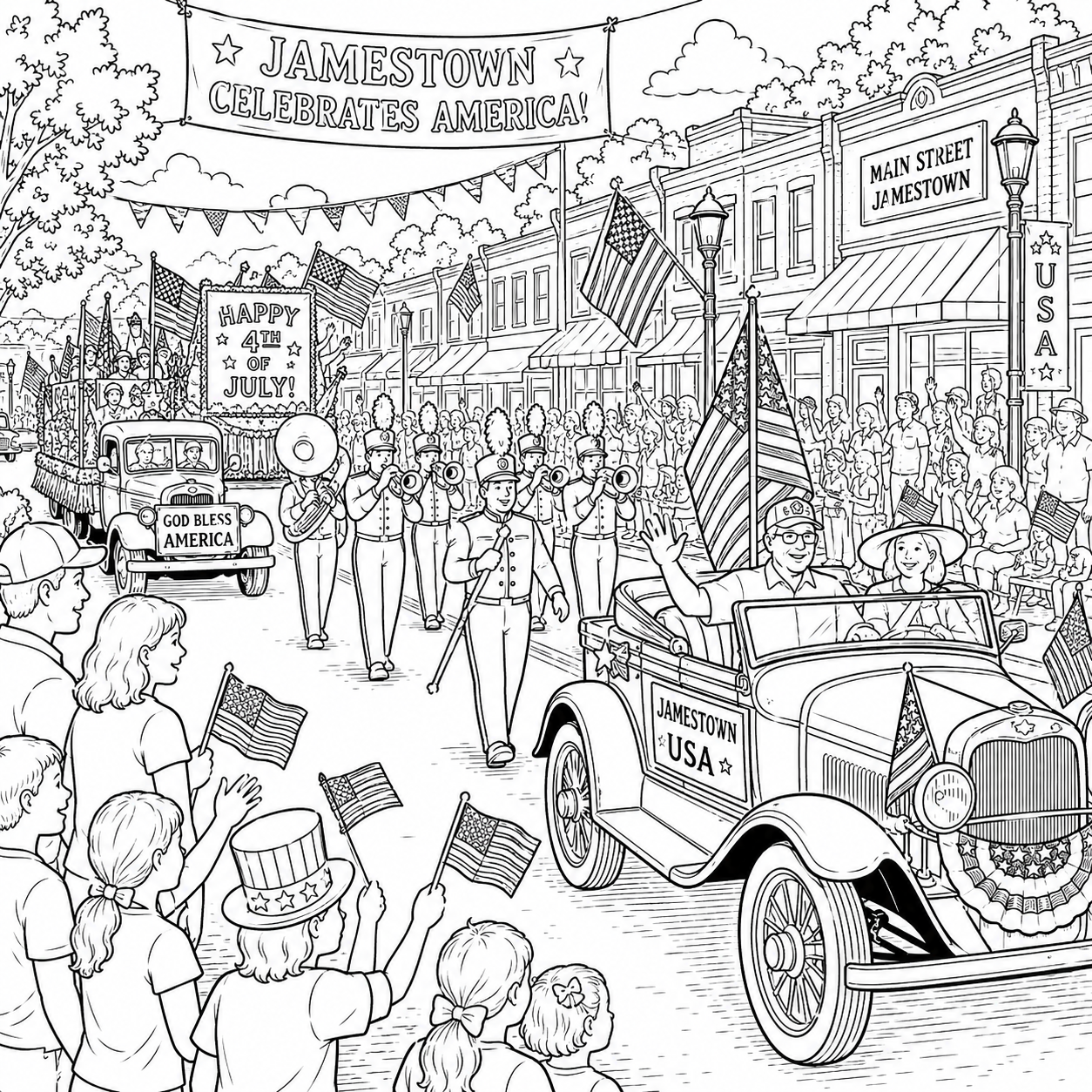 Jamestown: Small-Town Charm to Color